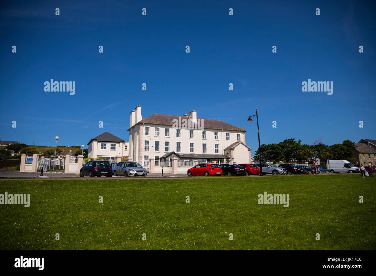 Star of the sea convent, The Wild Atlantic Way, Mullaghmore Head, County Sligo, Ireland Stock Photo