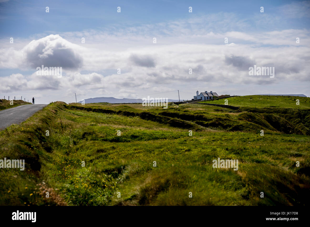 The Wild Atlantic Way, Mullaghmore Head, County Sligo, Ireland Stock Photo