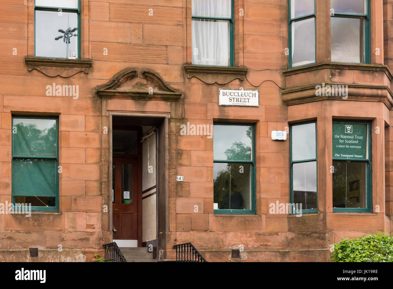 The Tenement House Glasgow Scotland UK Stock Photo