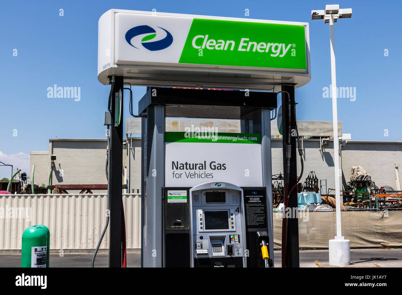 Las Vegas Circa July 2017 Clean Energy Fuels Natural Gas Station