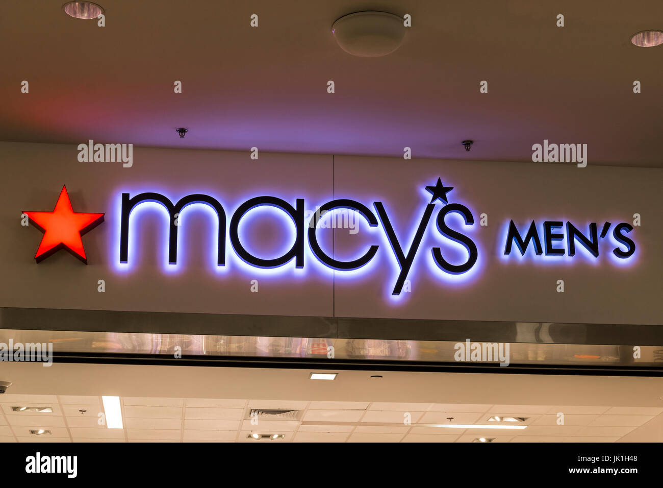Las Vegas Circa July 2017 Macys Department Store. Macy’s, Inc. is