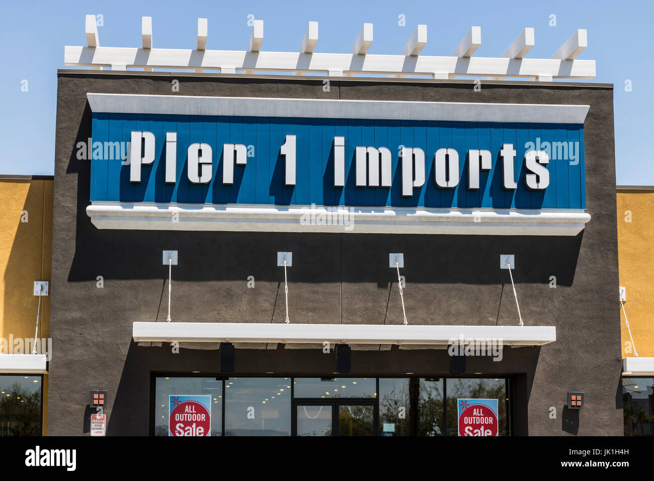 Las Vegas Circa July 2017 Pier 1 Imports Retail Strip Mall Location. Pier 1 Imports Home