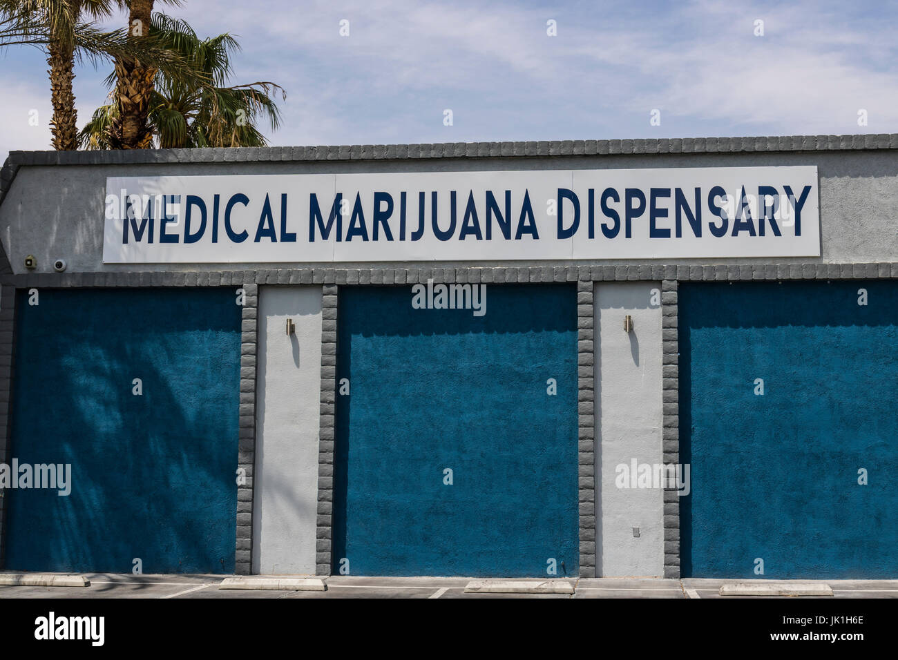 Las Vegas - Circa July 2017: Medical Marijuana Dispensary. As of 2017