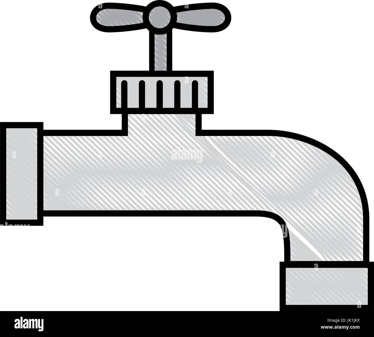 water tap icon over white background vector illustration Stock Vector ...