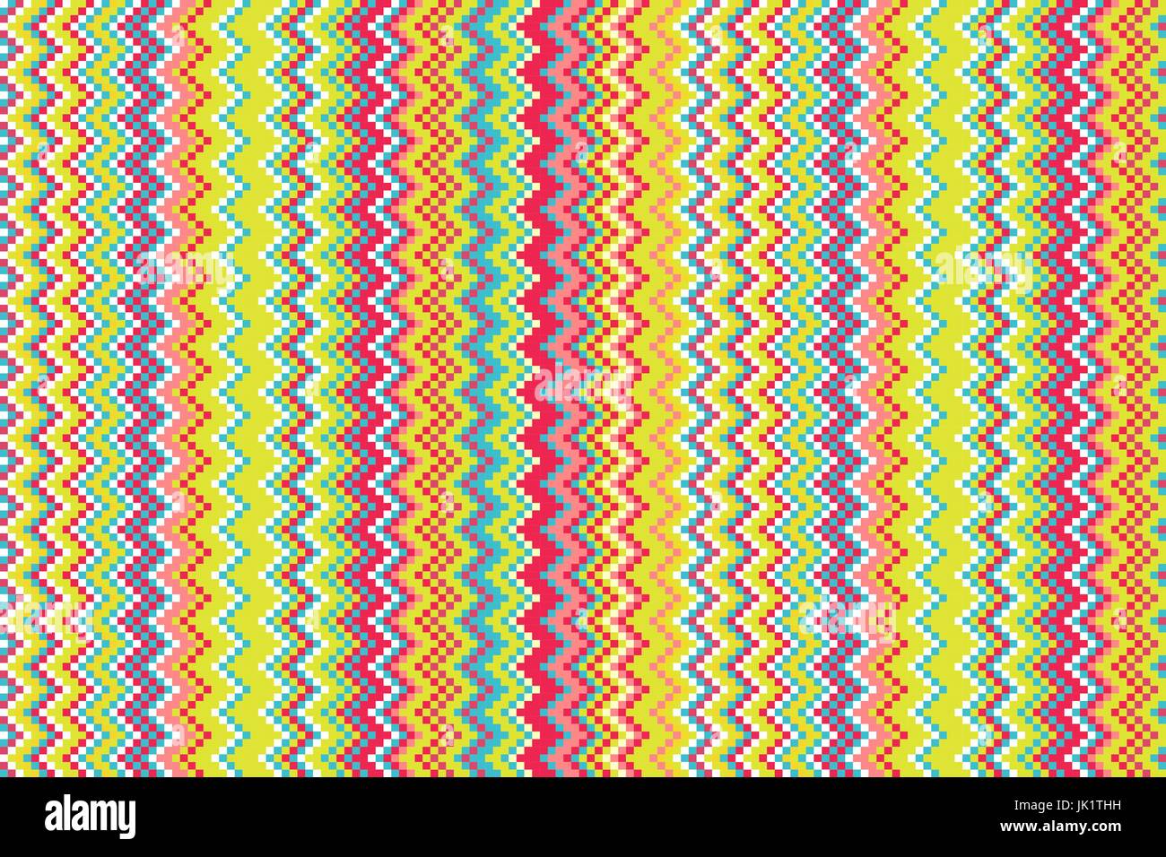 Seamless geometric tribal triangle hand drawn background pattern in
