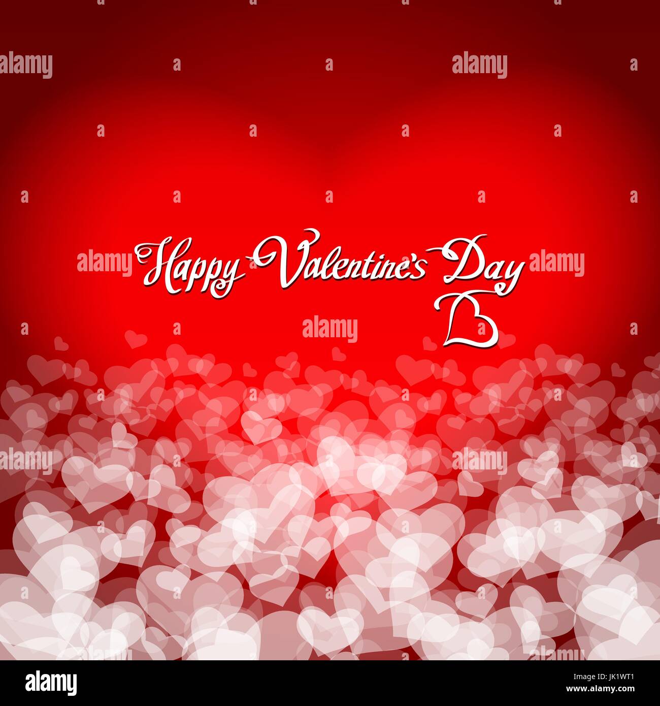 valentines day vintage lettering background lettering Greeting Card on ...