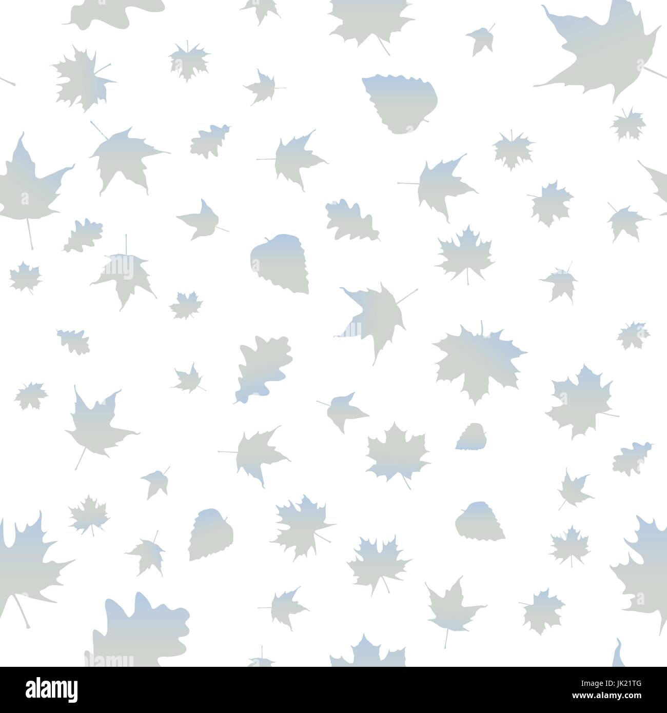 Seamless pattern with colorful autumn leaves. Vector illustration Stock ...