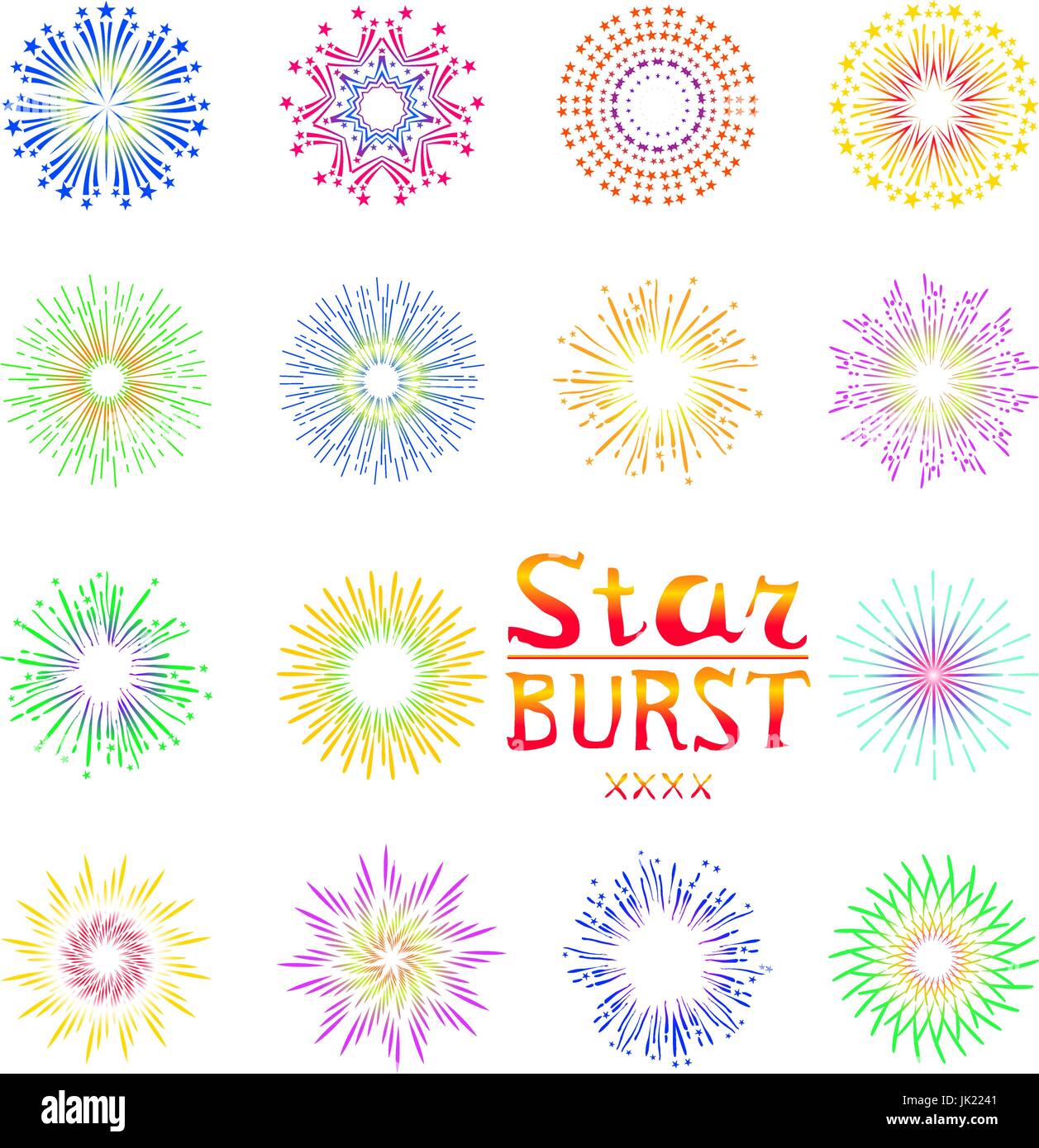 Background design with abstract fireworks and salute. art Stock Vector ...