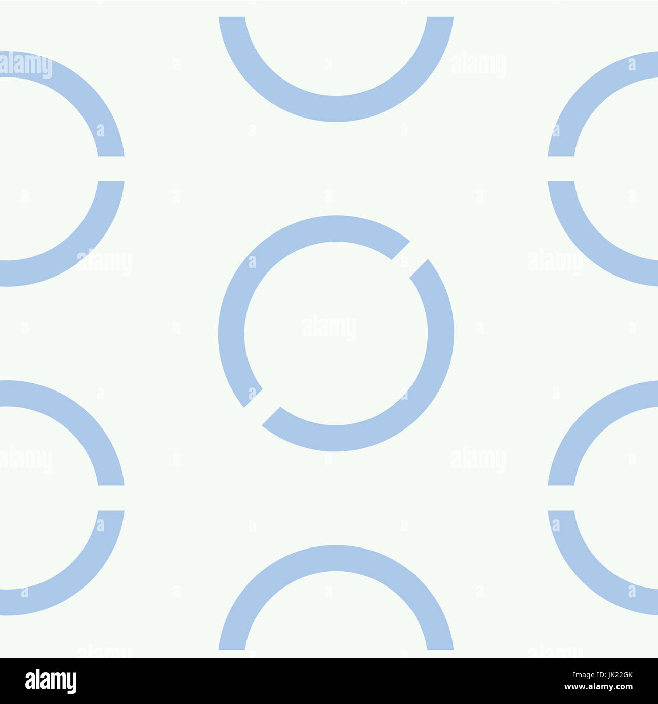 Seamless geometric background with round elements. background. Blue and ...