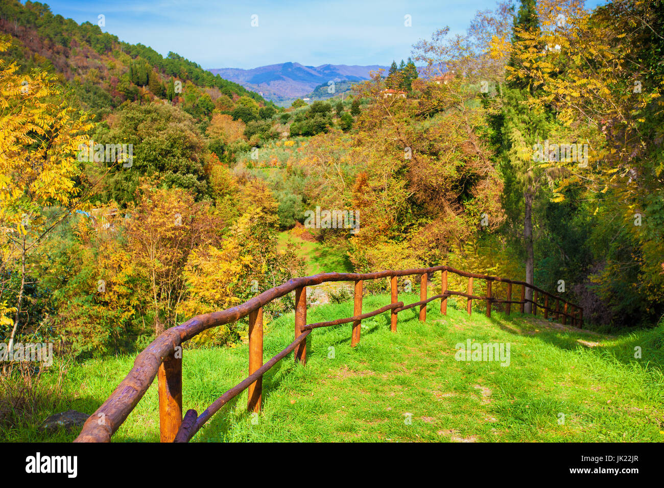 Path in the Countryside Stock Photo - Alamy