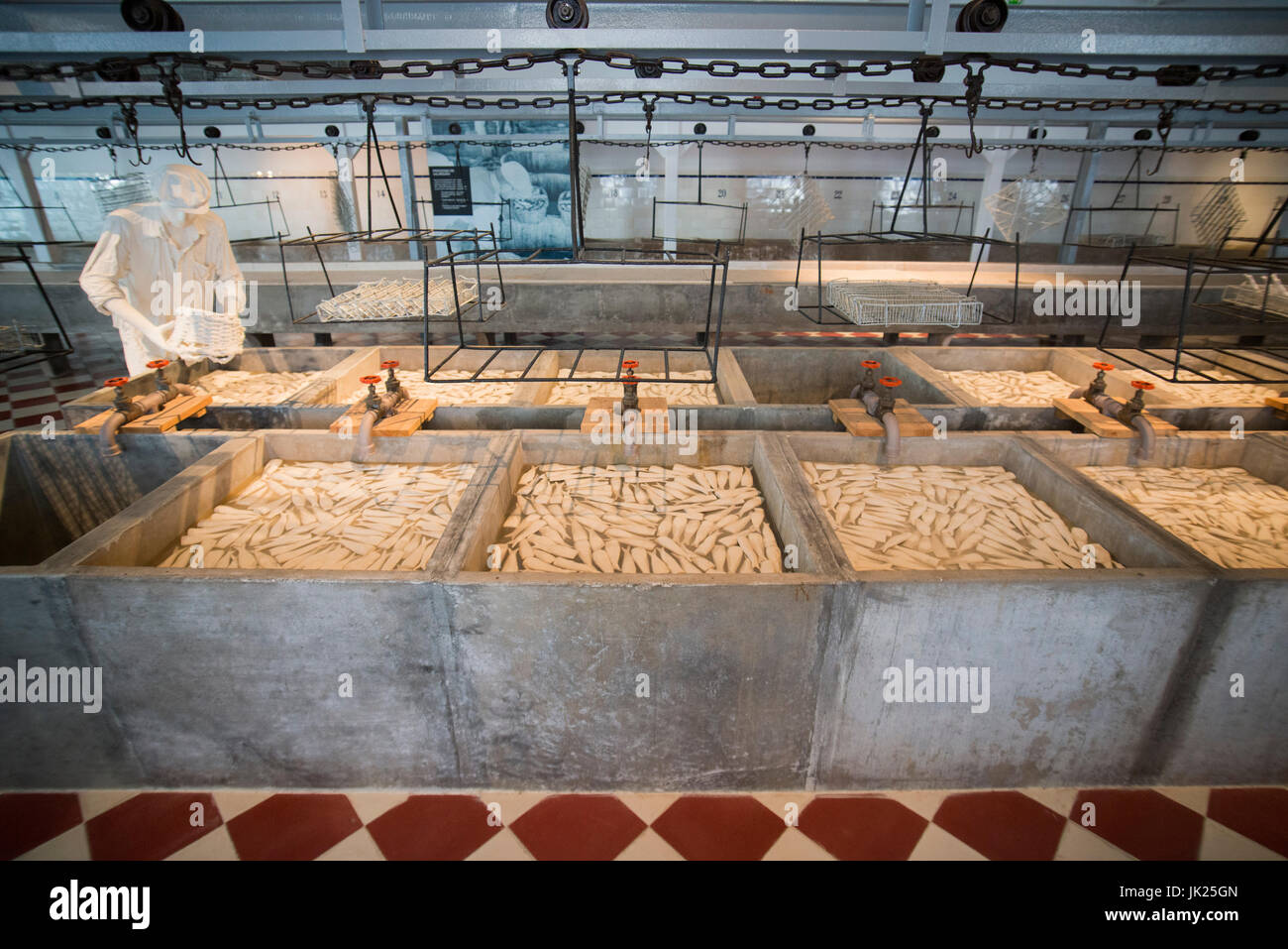 the Museu de Portimao and old Factory of sardines Fish can factory Fabrica de conservas la rose