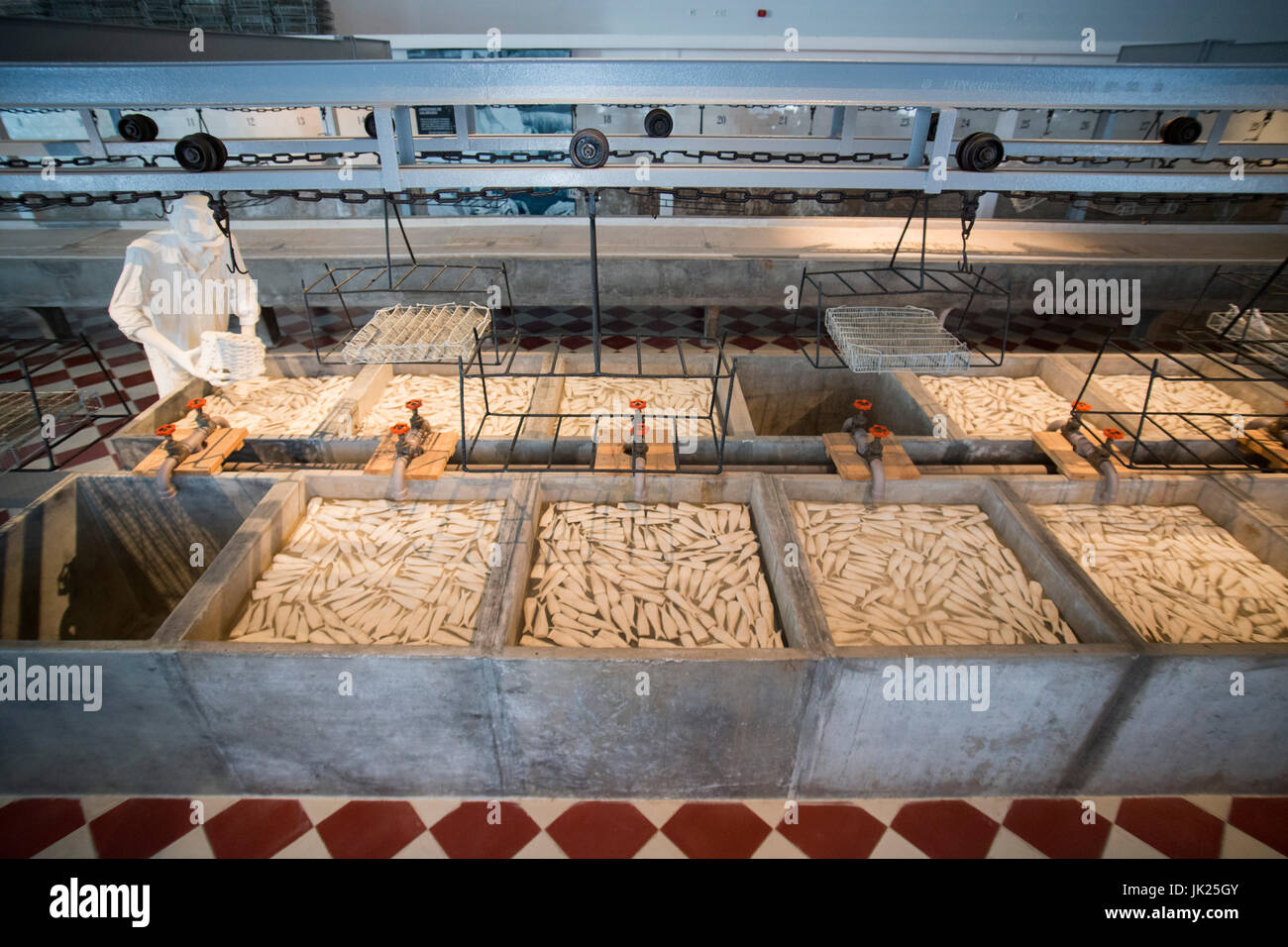 the Museu de Portimao and old Factory of sardines Fish can factory Fabrica de conservas la rose