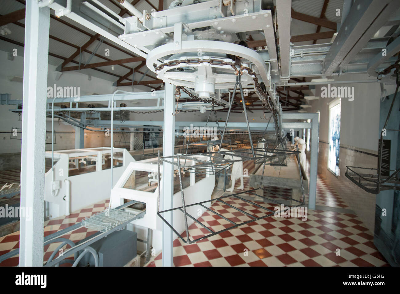 the Museu de Portimao and old Factory of sardines Fish can factory Fabrica de conservas la rose