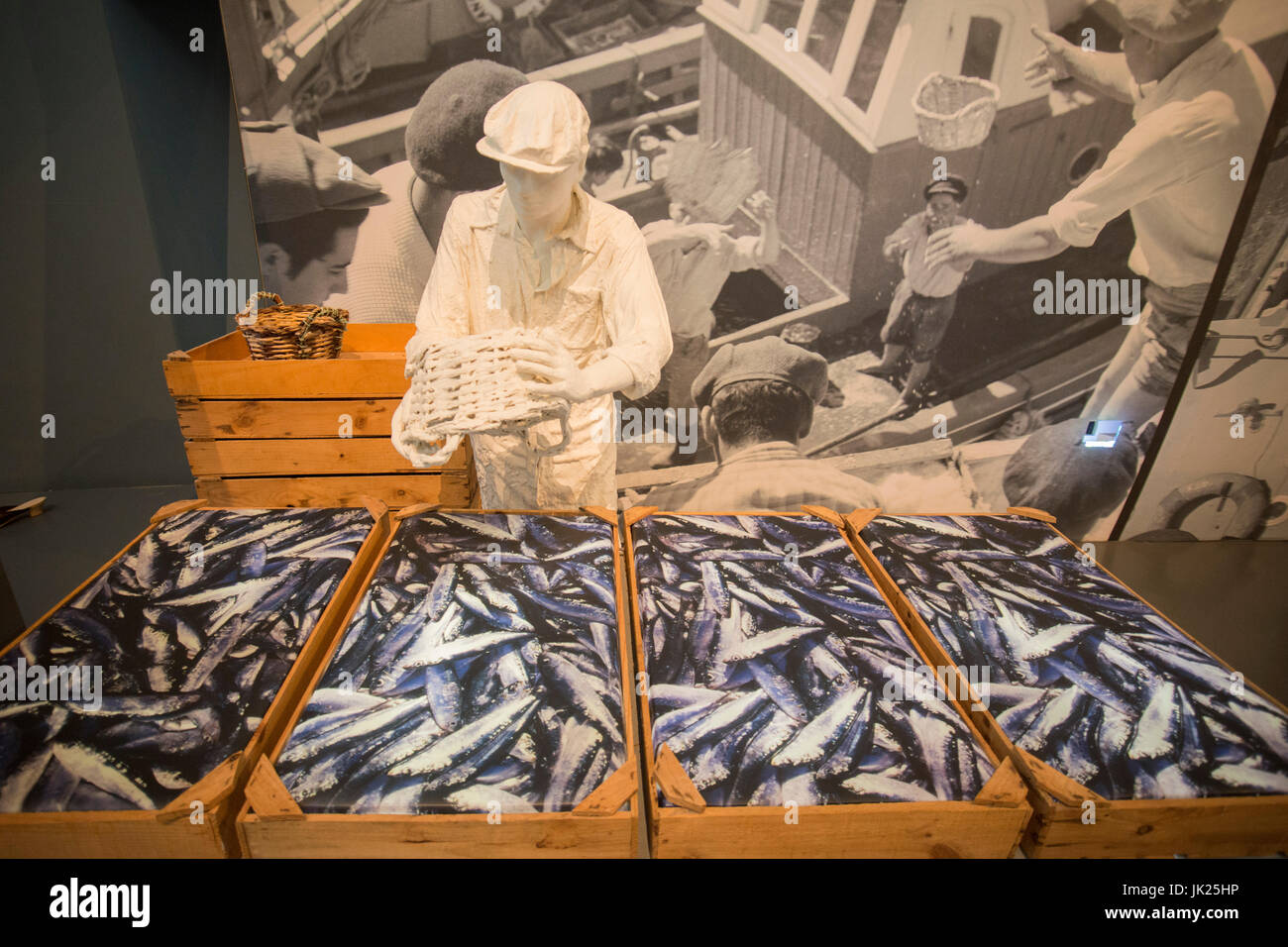 the Museu de Portimao and old Factory of sardines Fish can factory Fabrica de conservas la rose