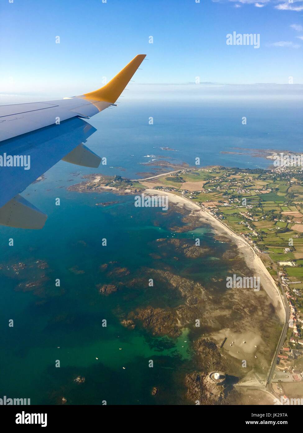 Guernsey aerial hires stock photography and images Alamy