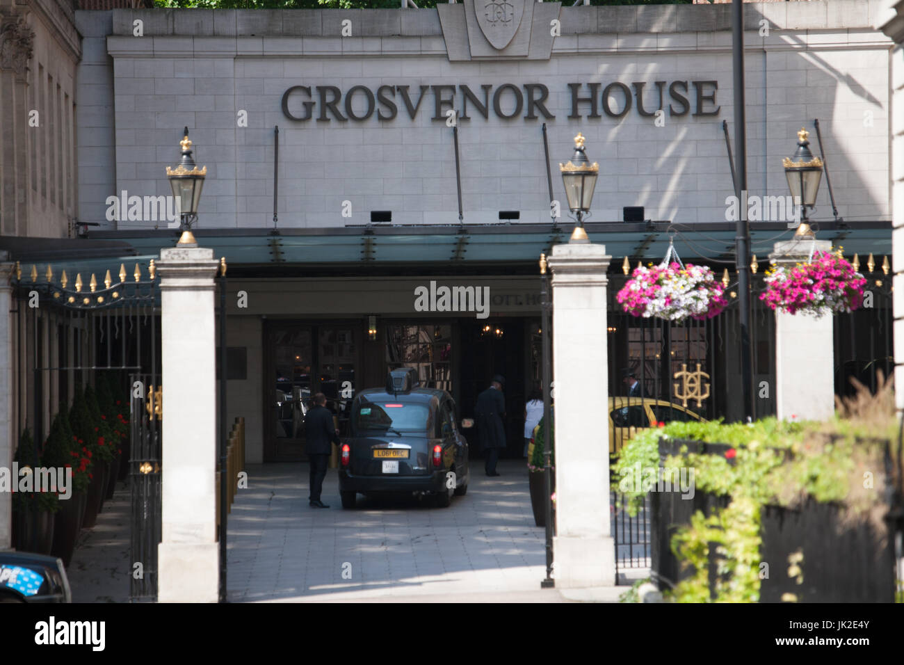 Grosvenor House Hotel Grosvenor Hotel Park Lane London Stock Photo