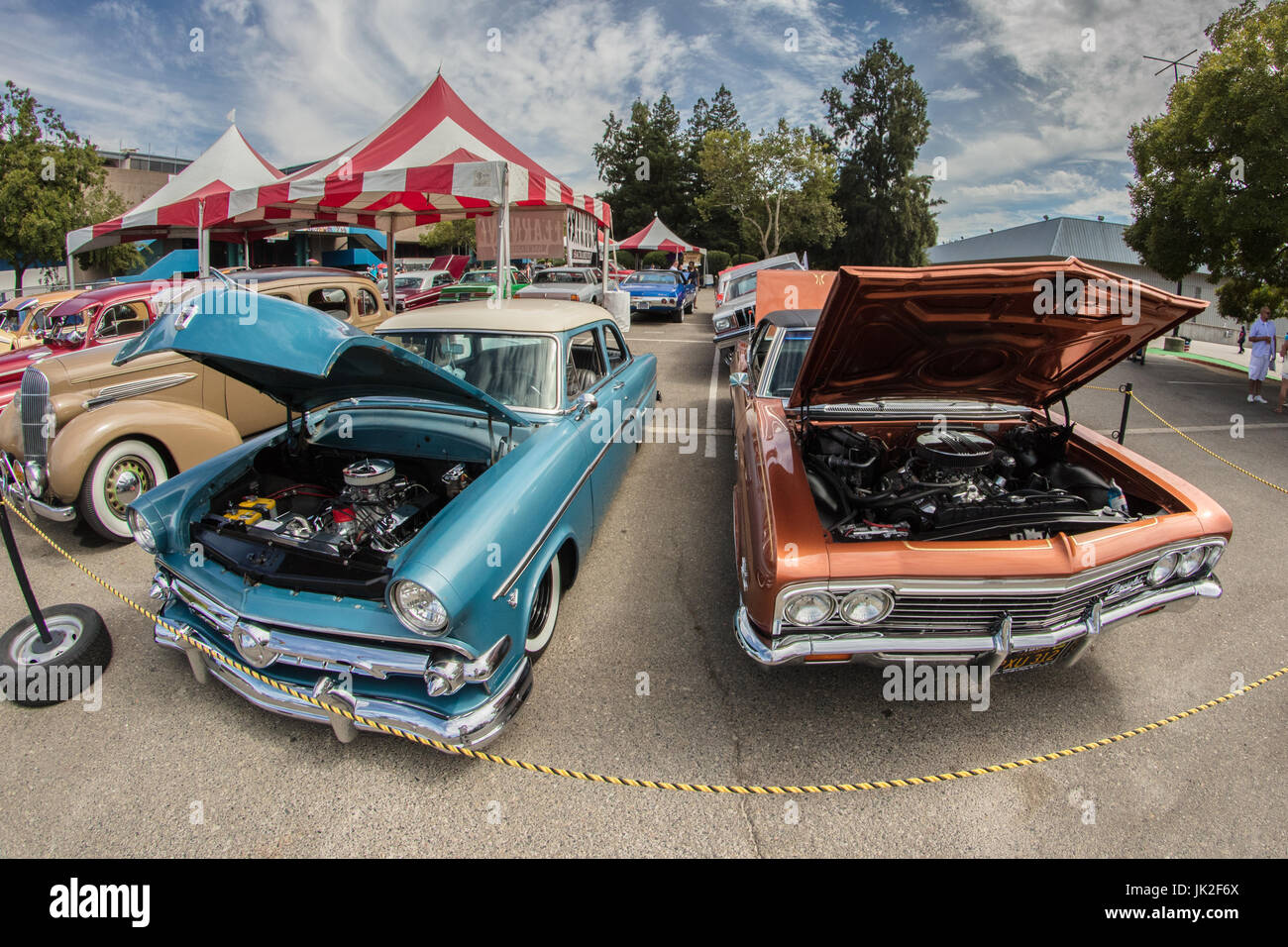 Classic cars show at the Cal Expo California State Fair in Sacramento