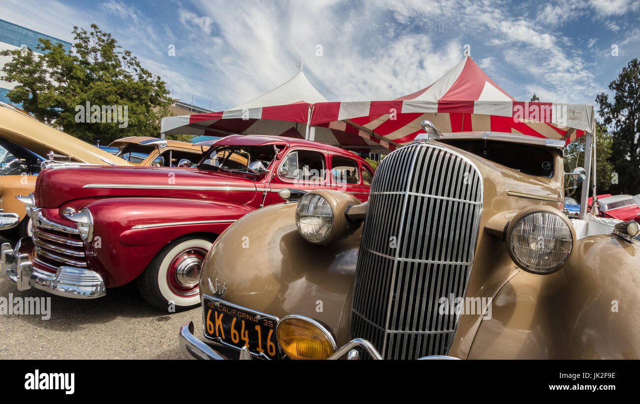 Classic cars show at the Cal Expo California State Fair in Sacramento