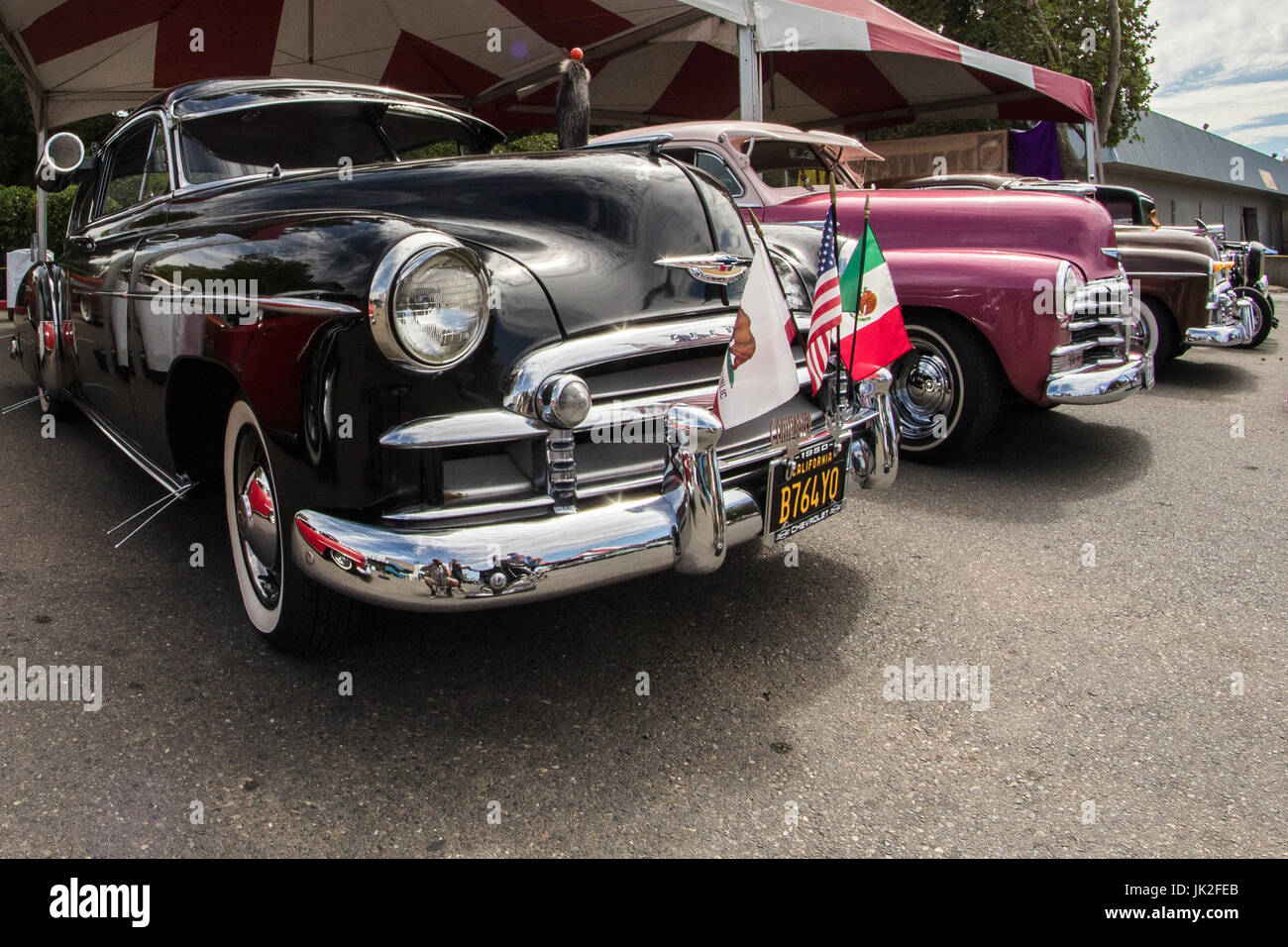 Classic cars show at the Cal Expo California State Fair in Sacramento