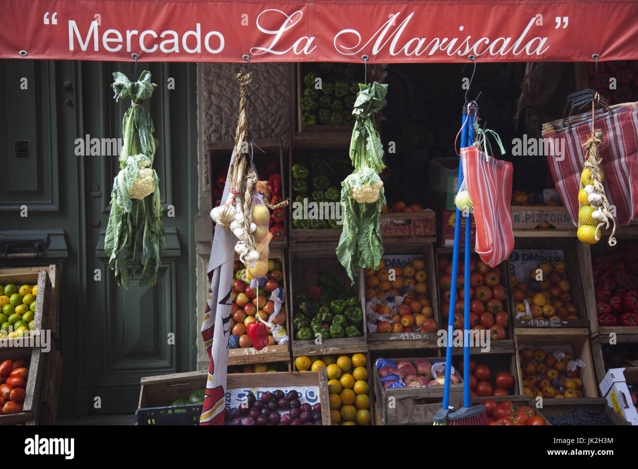 Uruguay, Montevideo, streetmarket by the Mercado del Puerto Stock Photo