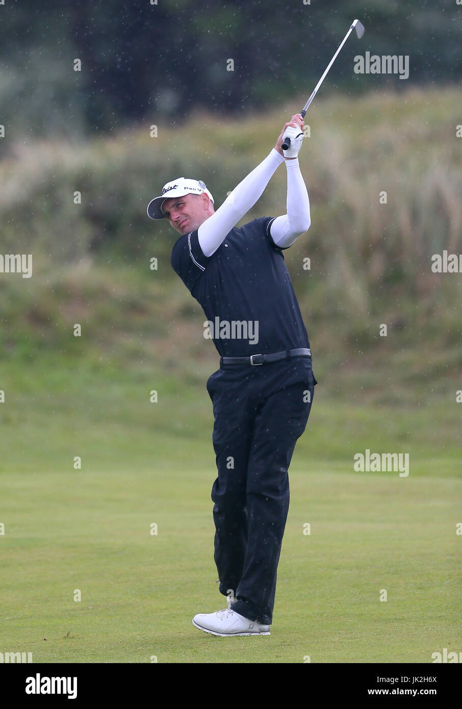 England's Robert Dinwiddie during day two of The Open Championship 2017 at  Royal Birkdale Golf Club, Southport Stock Photo - Alamy