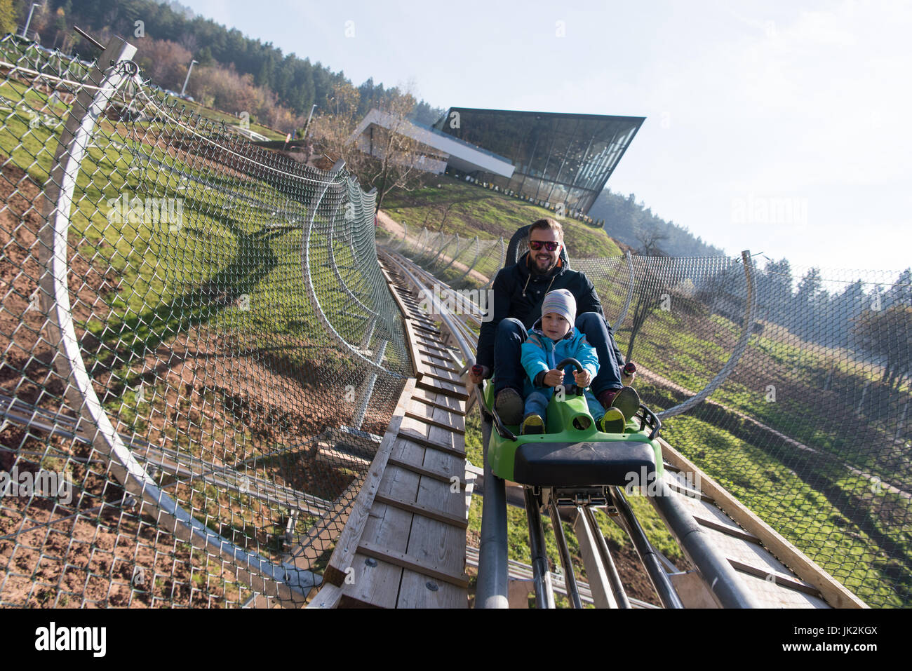Luge alpine coaster hi-res stock photography and images - Alamy