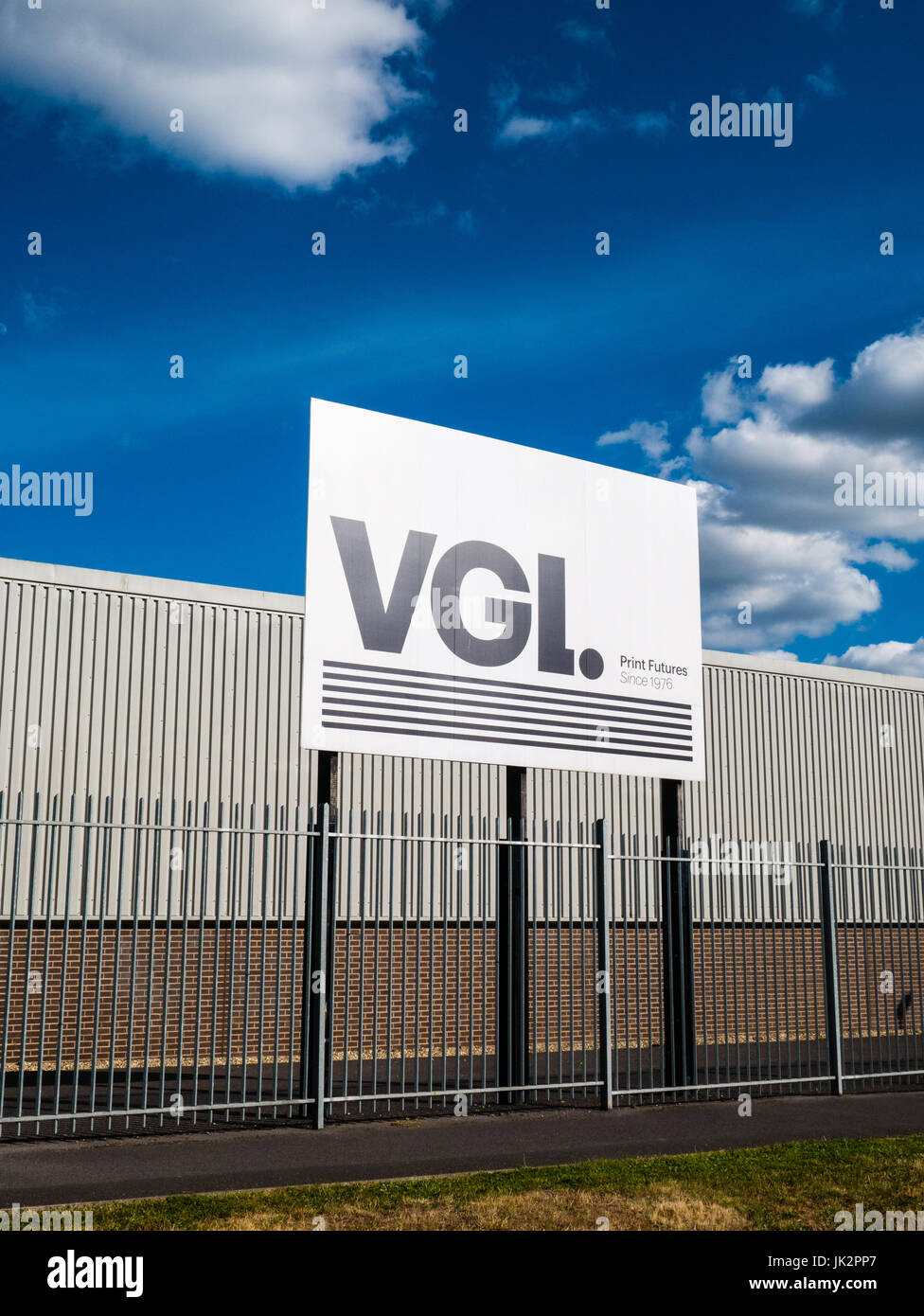 VGL Printers, Reading, Berkshire, England, UK, GB. Stock Photo