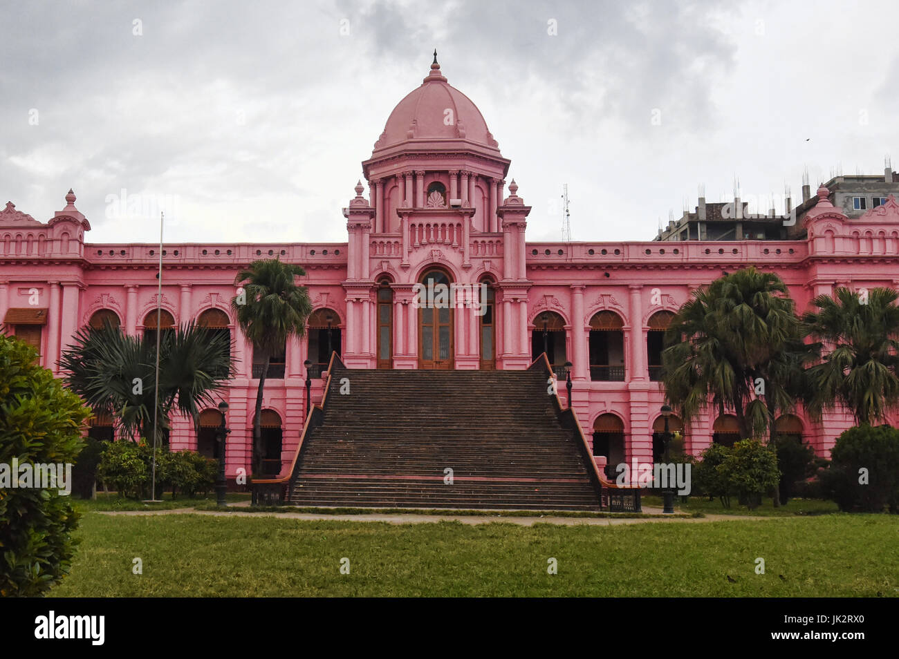 Ahsan Manzil (the Pink Palace), Dhaka, Bangladesh Stock Photo