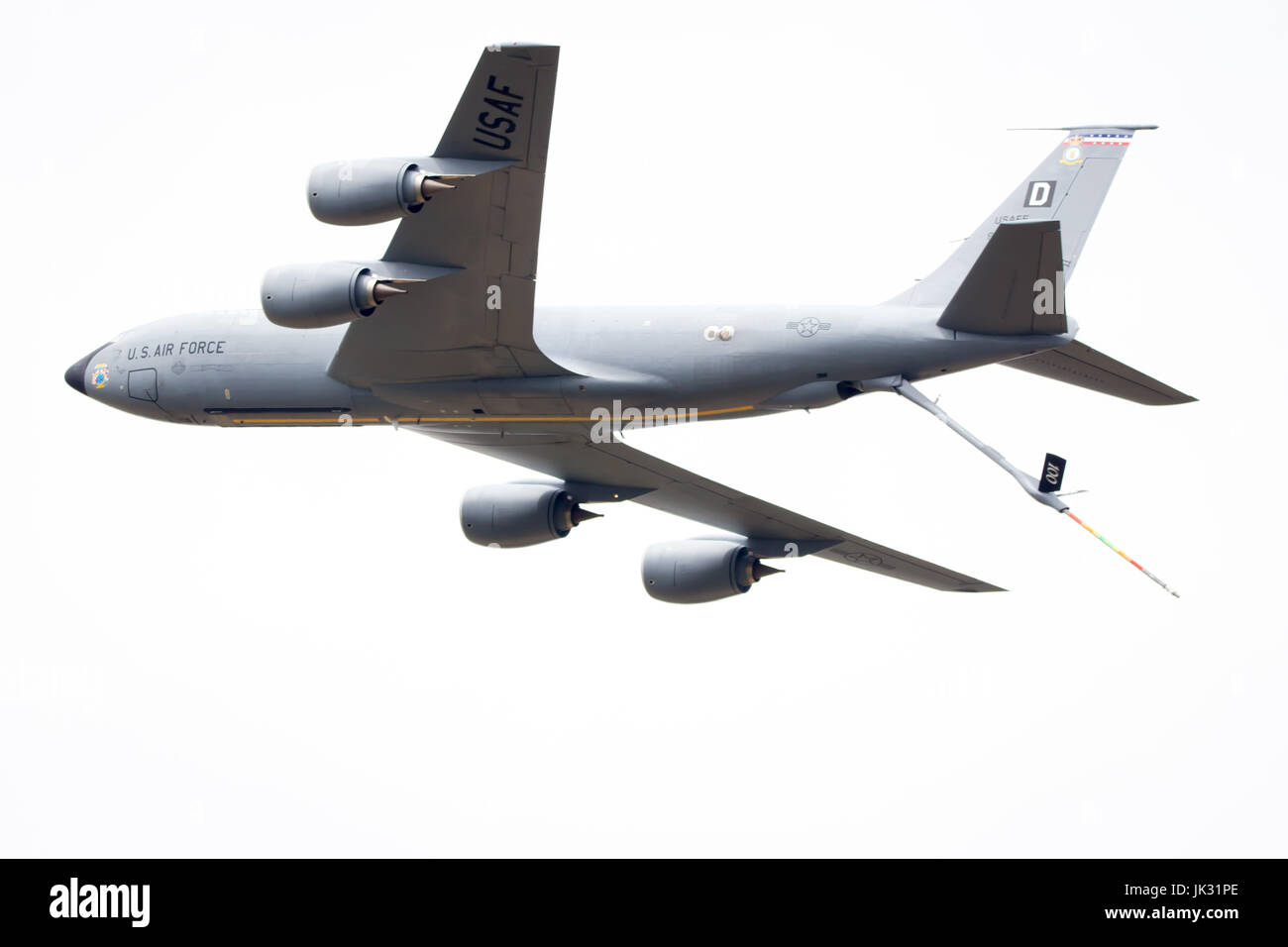 Boeing 707 KC135 Stratotanker flypast at Fairford International Air