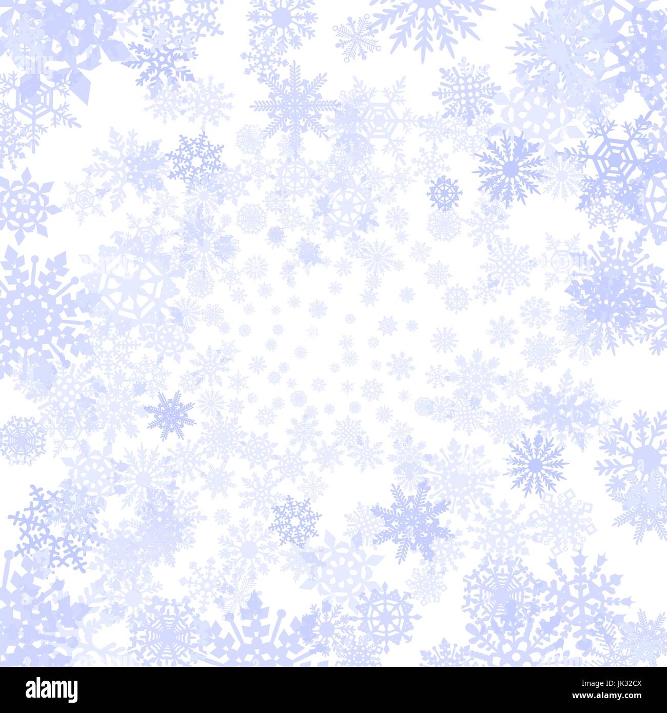 Vector background with snowflakes art blue Stock Vector Image & Art - Alamy
