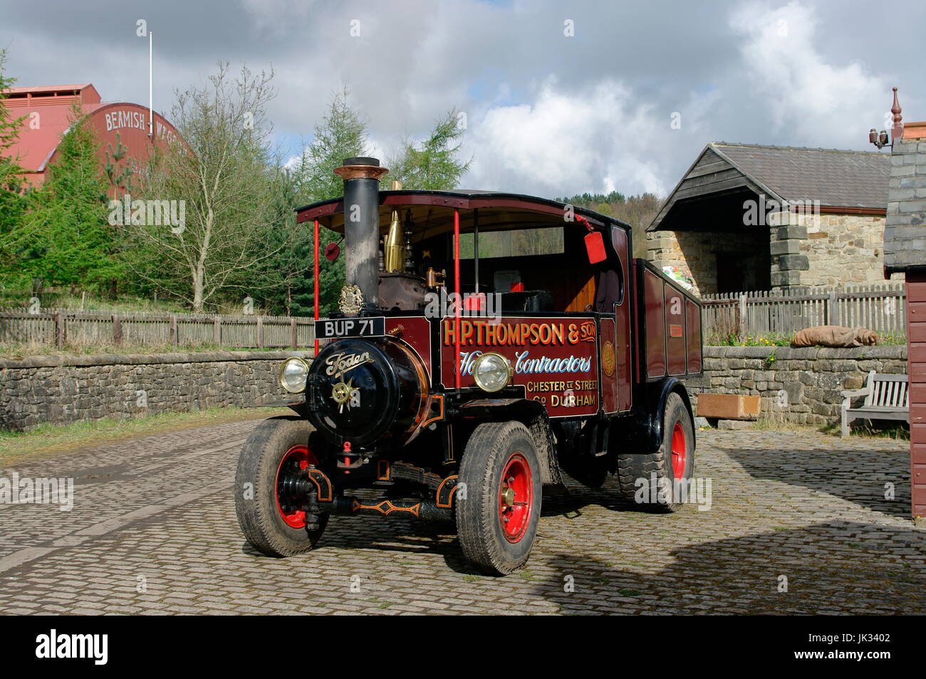 1929 Foden Tractor Stock Photo