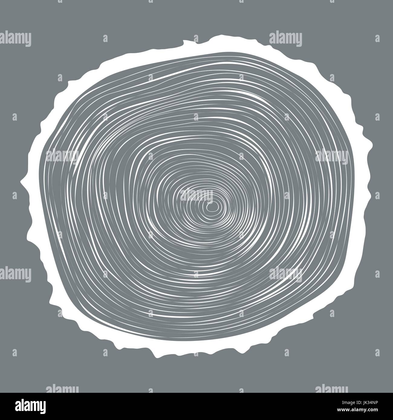 vector tree rings background and saw cut tree trunk Conceptual graphics ...