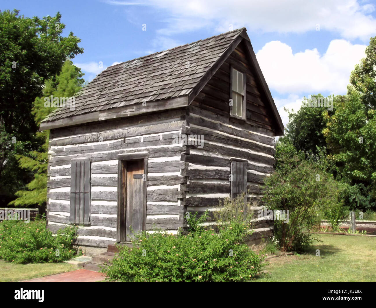 The Beard Cabin Was The First House Built In Shawnee Oklahoma In