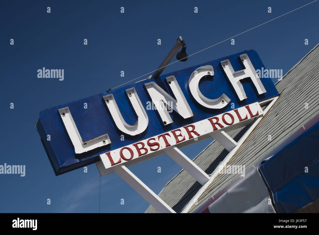 USA, New York, Long Island, The Hamptons, Amagansett, sign for the