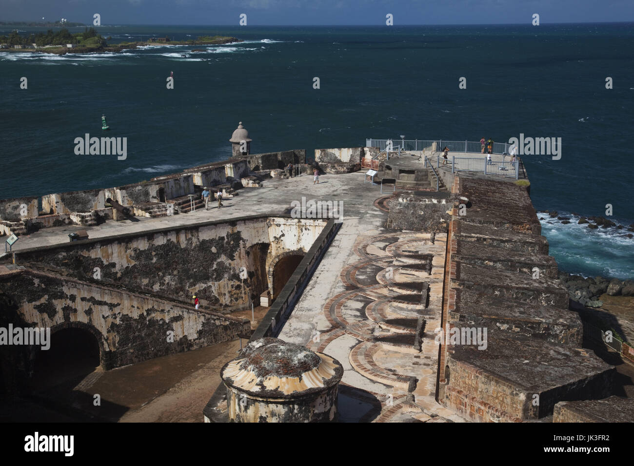 Aerial view of El Morro fortress in San Juan, Puerto Rico Stock Photo -  Alamy