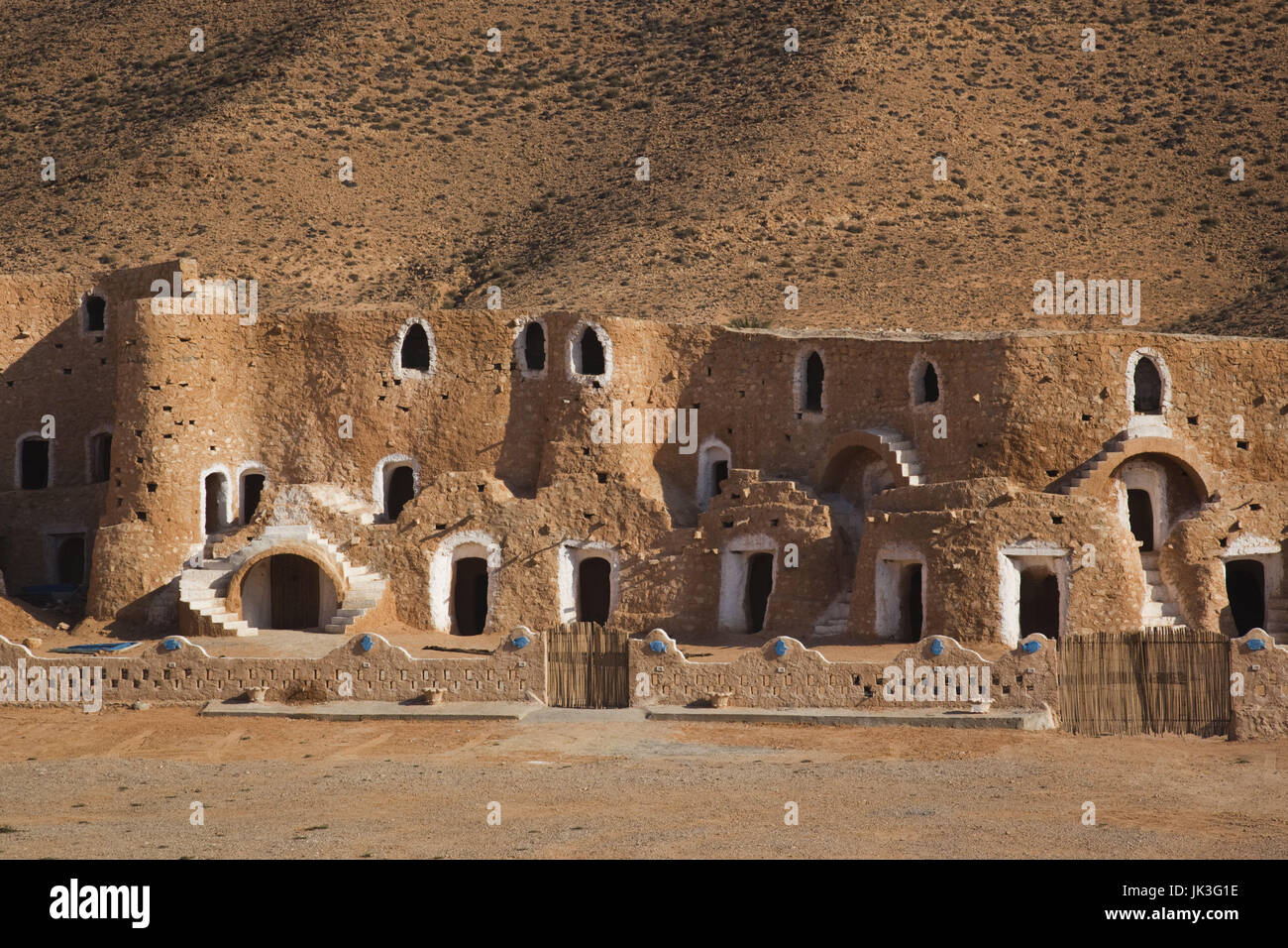 Tunisia, Ksour Area, Matmata, Diaramor Museum, landscape Stock Photo