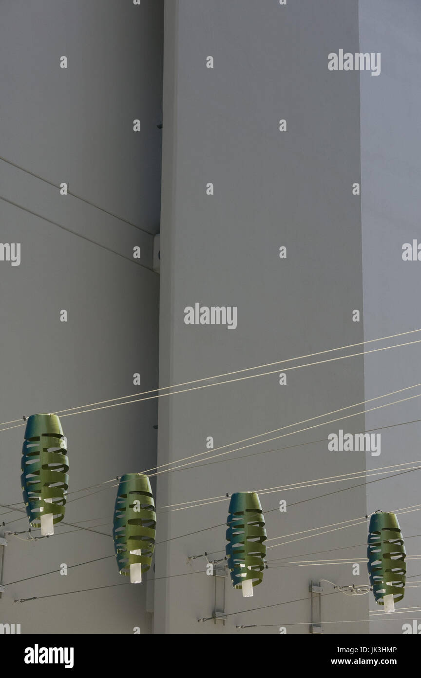 Australia, Queensland, Brisbane, Southbank District, Ornate Lamps Stock