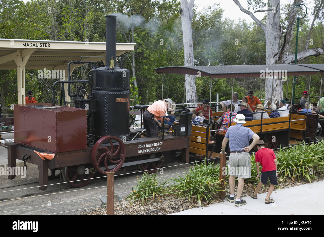 Australia, Queensland, Fraser Coast, Maryborough, Old Steam Train Stock Photo Alamy Australia, Queensland, Fraser Coast, Maryborough, Old Steam Train Stock Photo Alamy