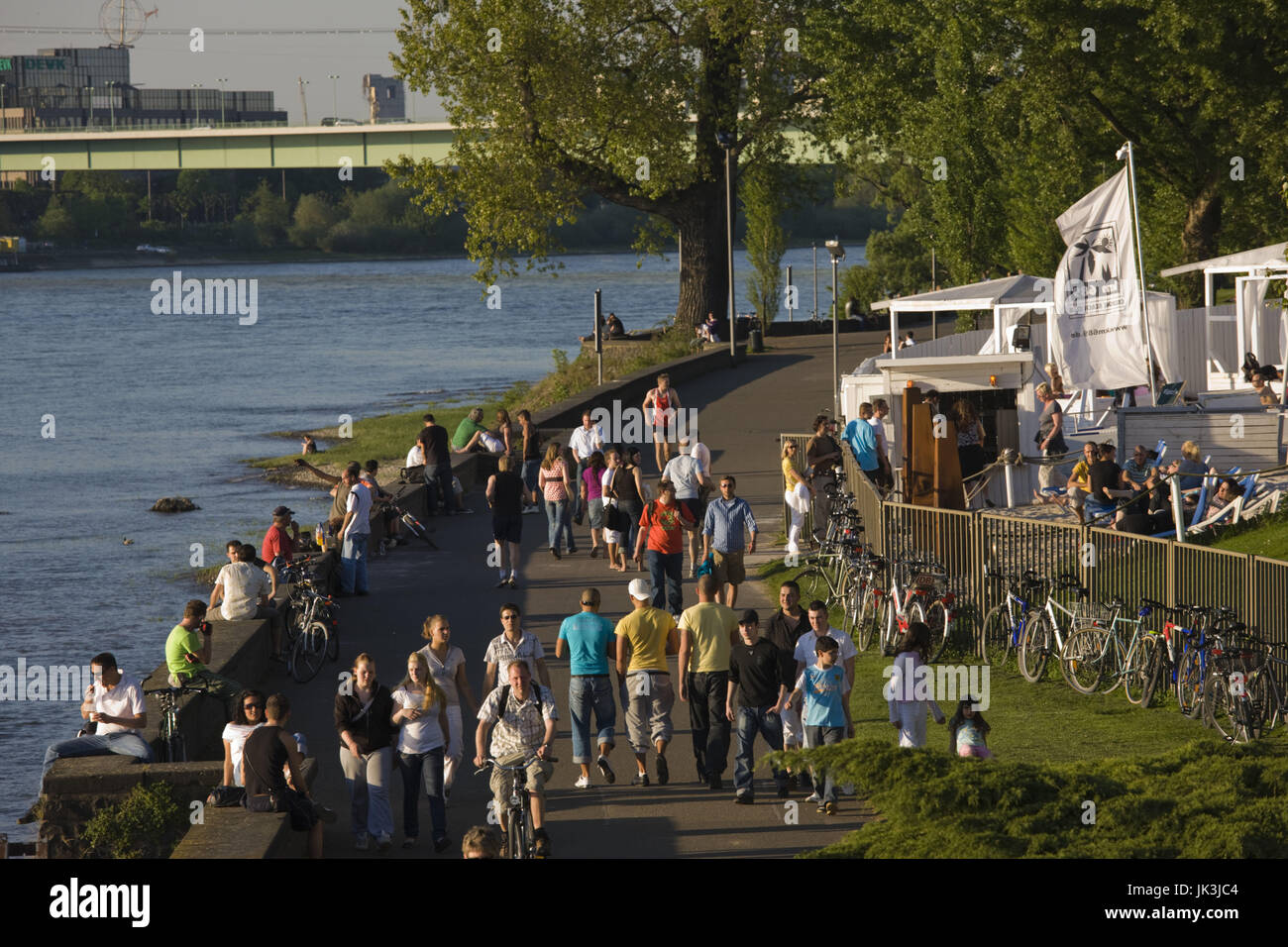 Jc Am Rhein Tanzbrunnen hi-res stock photography and images - Alamy
