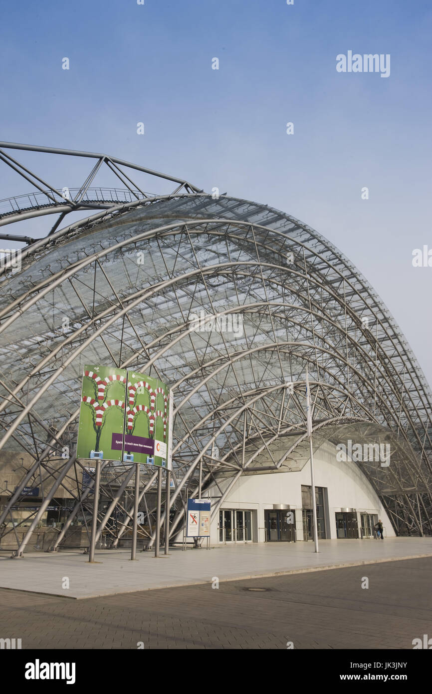 Germany, Sachsen, Leipzig, Neue Messe, Trade Fair grounds, Stock Photo