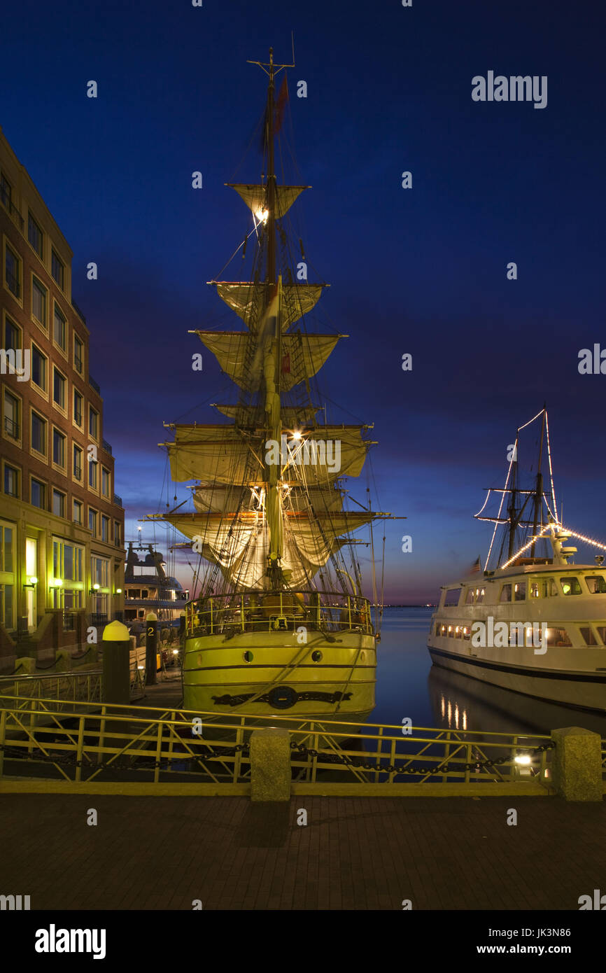 USA,Massachusetts, Boston, Sail Boston Tall Ships Festival, Dutch