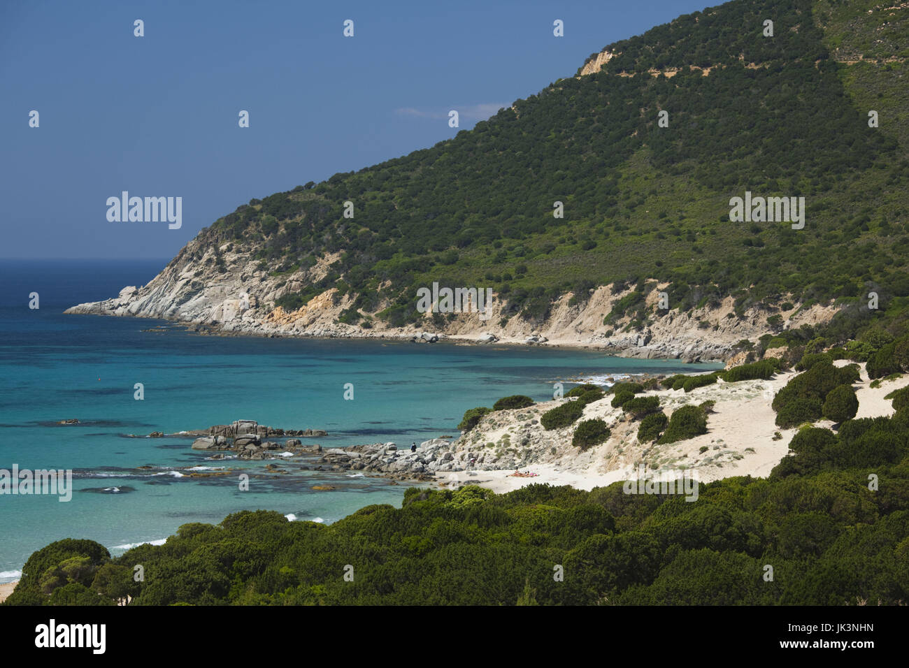 Solanas beach hi-res stock photography and images - Alamy