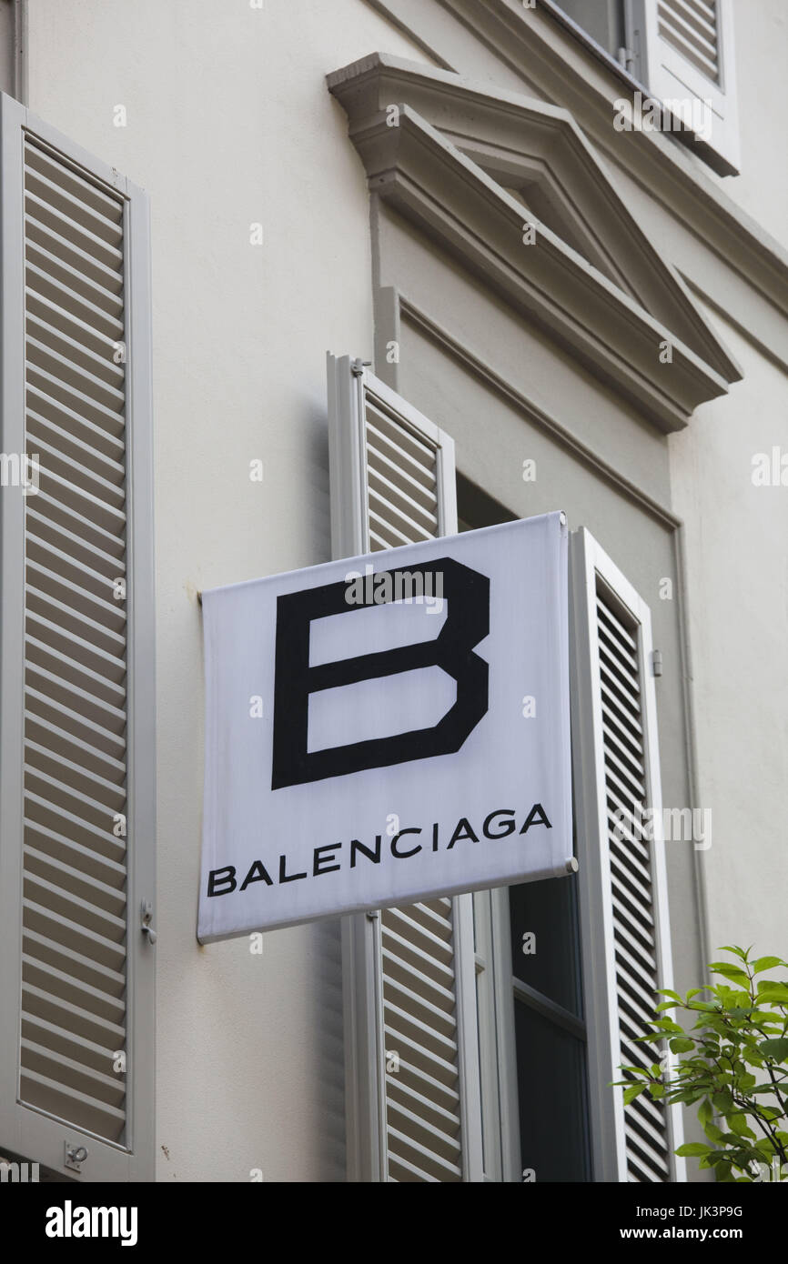 Sign for balenciaga shop hi-res stock photography and images - Alamy