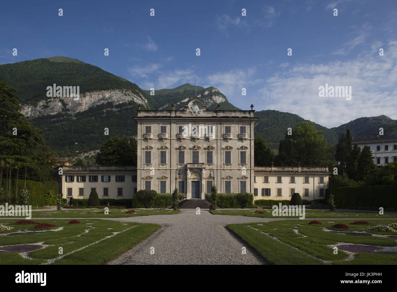 Italy, Lombardy, Lakes Region, Lake Como, Tremezzo, Villa La Quiete, Serbelloni family villa, b.1760 Stock Photo