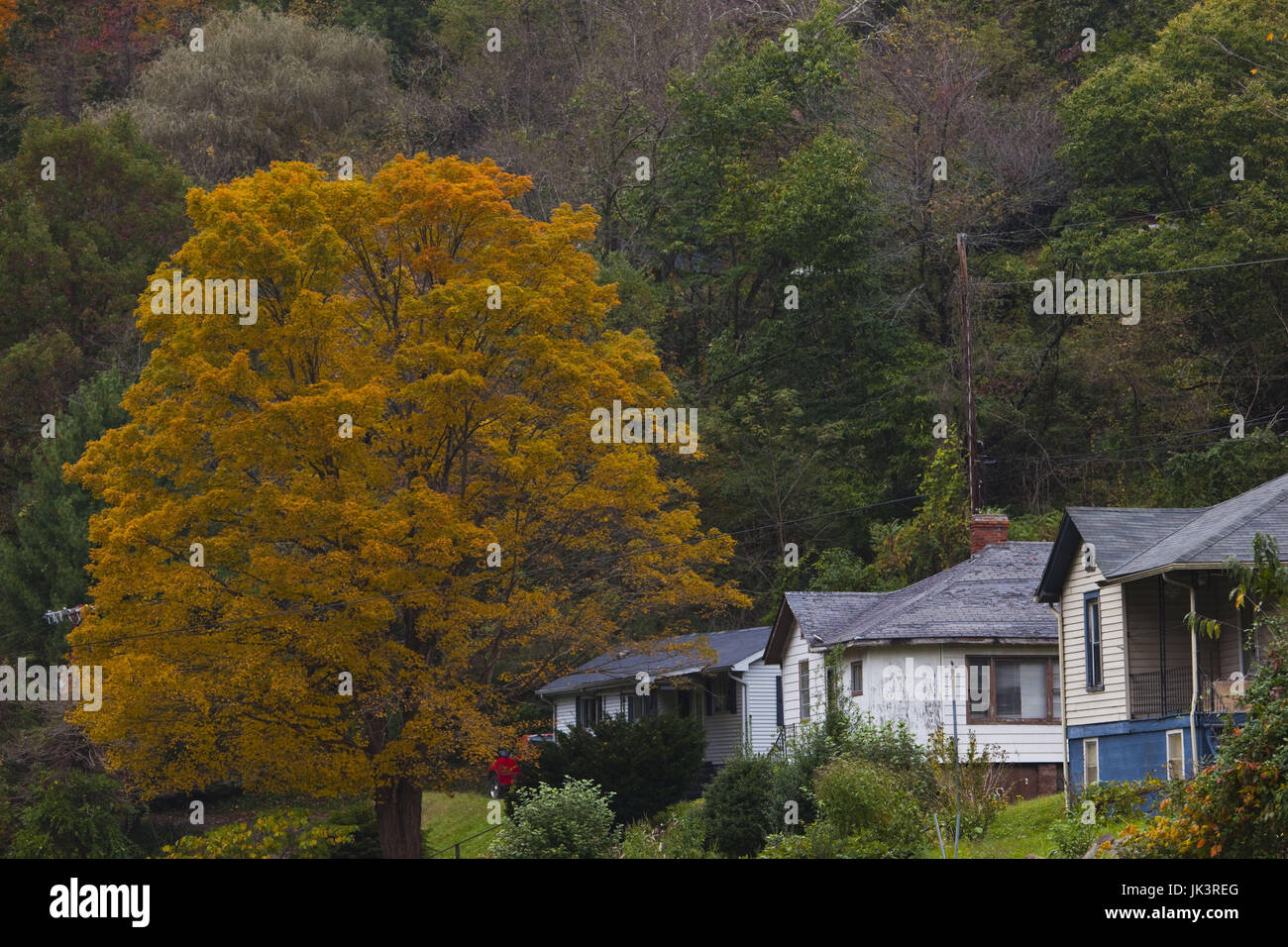 USA, West Virginia, Itman, National Coal Heritage Area, coal town