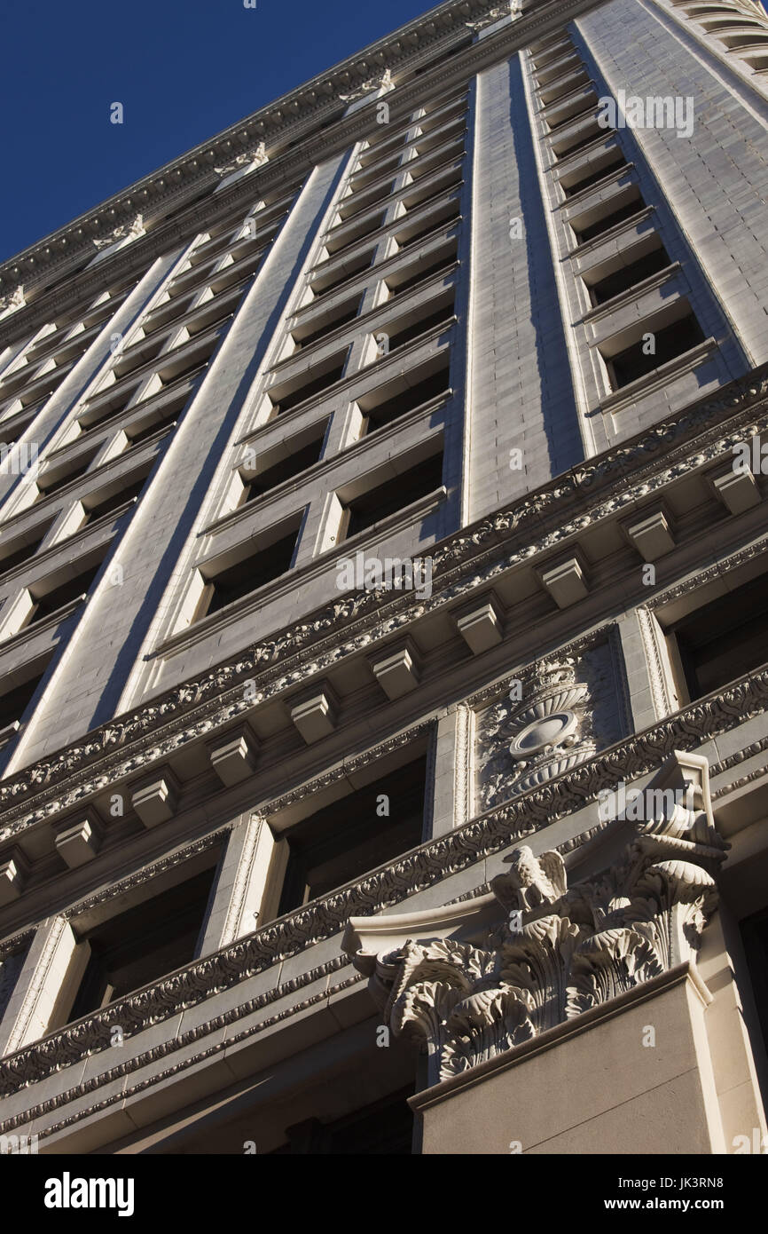 USA, Alabama, Birmingham, detail of Superior Bank building Stock Photo