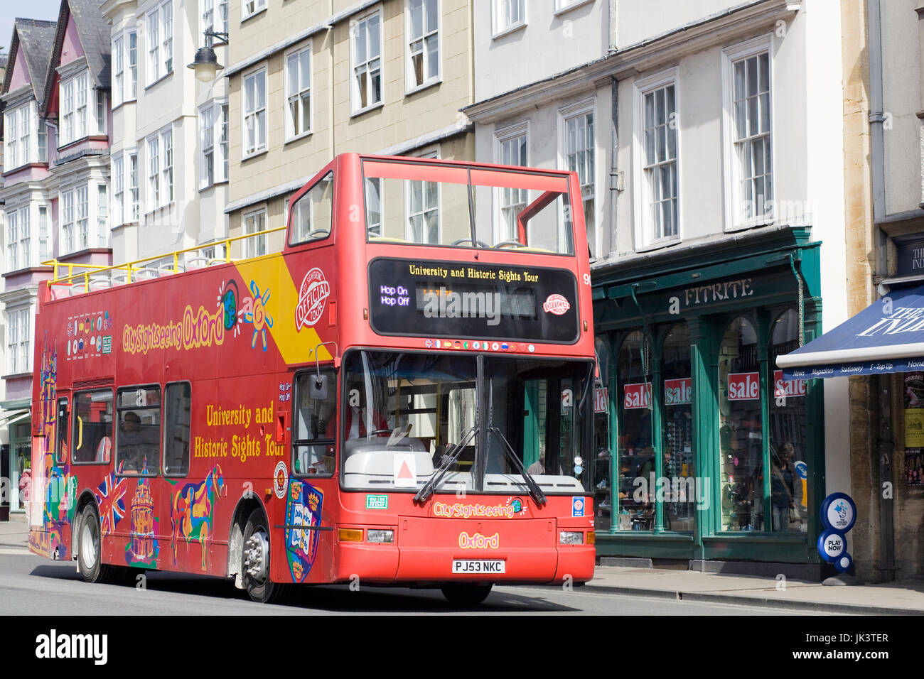 city of Oxford sightseeing Transportation Stock Photo Alamy