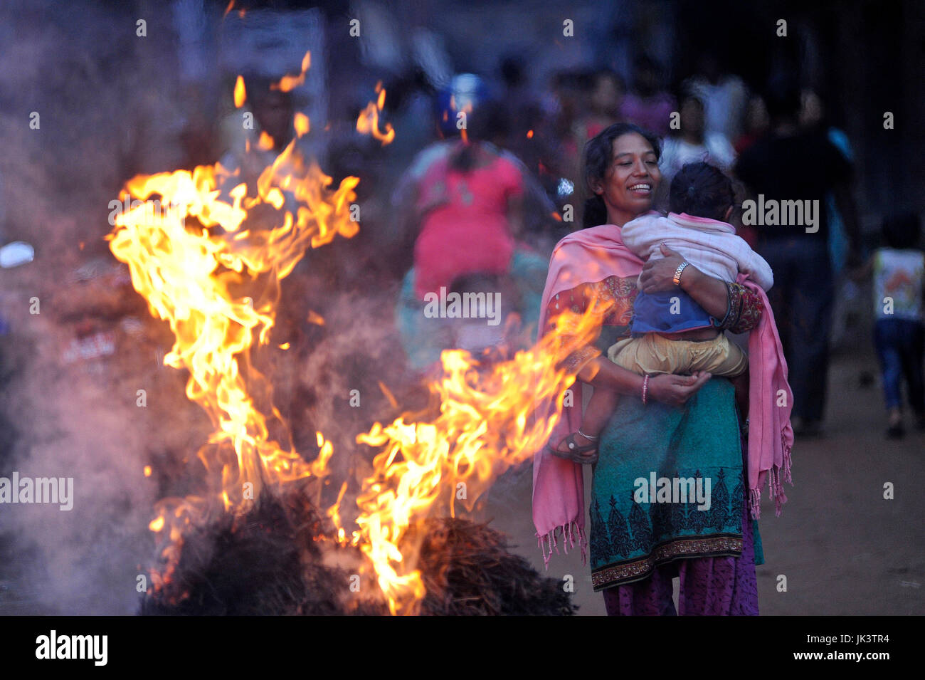 Burning straw effigy hi-res stock photography and images - Alamy