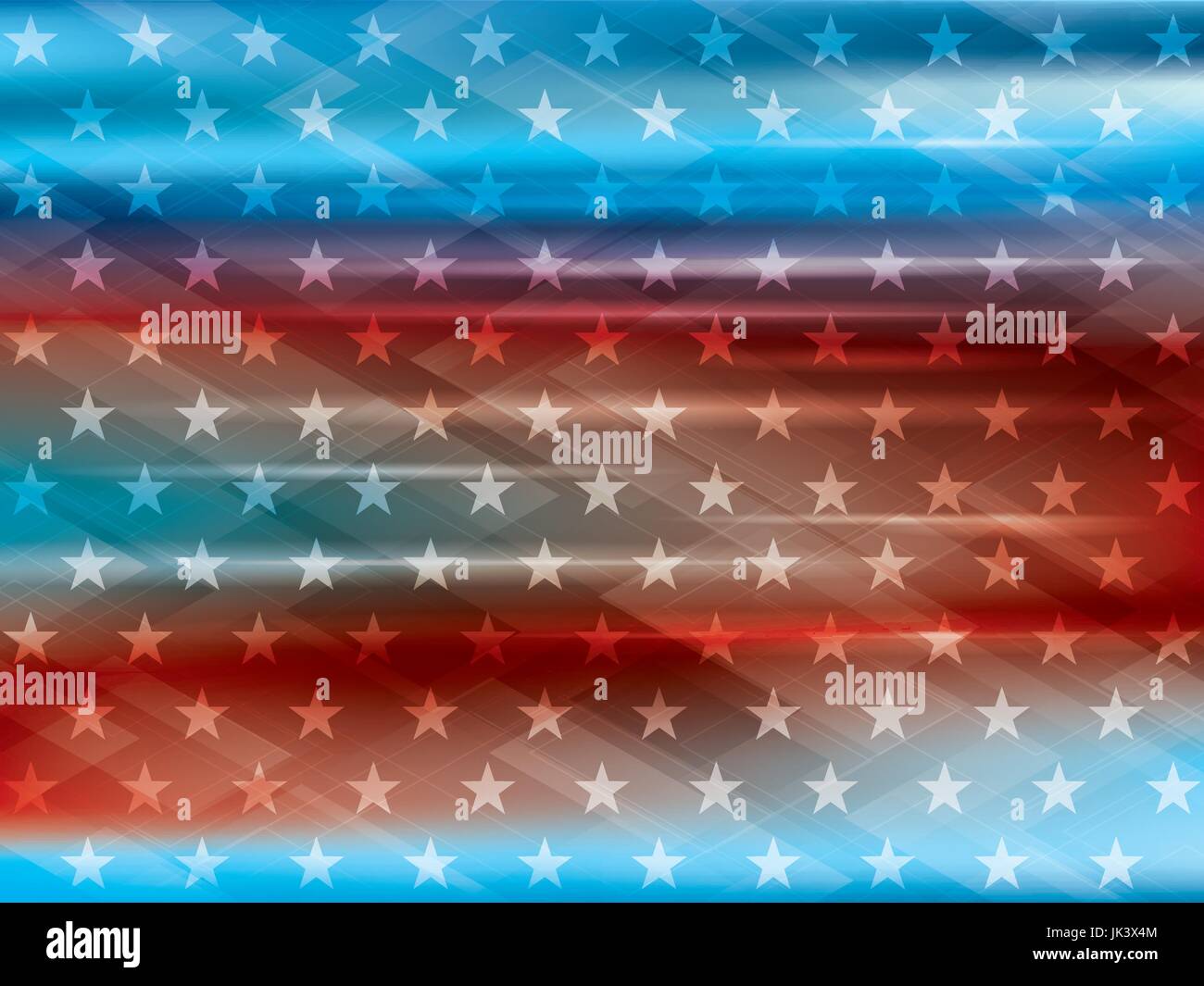 Abstract bright blue and red background with stars Stock Vector Image ...