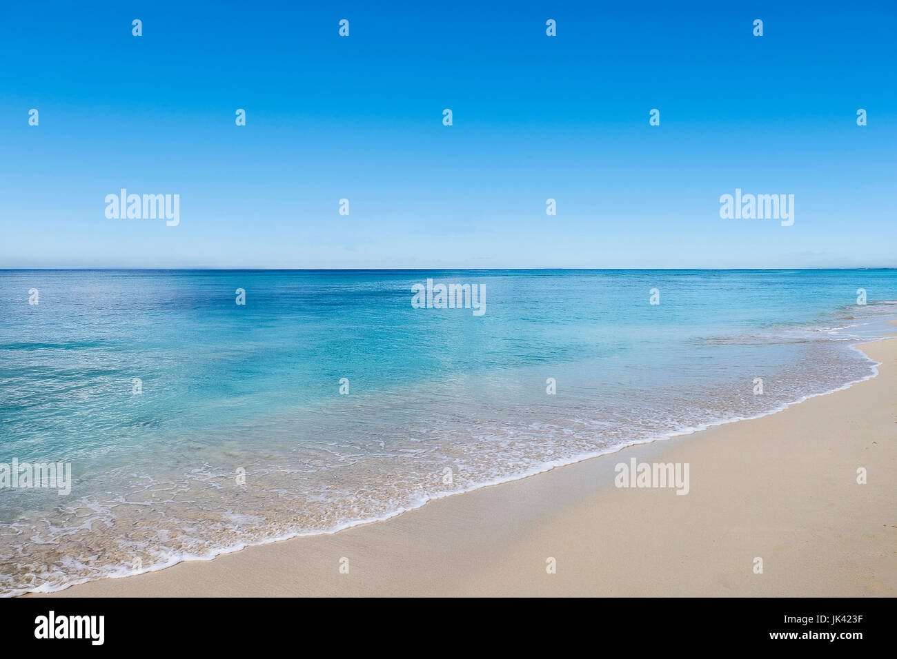Sunny ocean beach Stock Photo